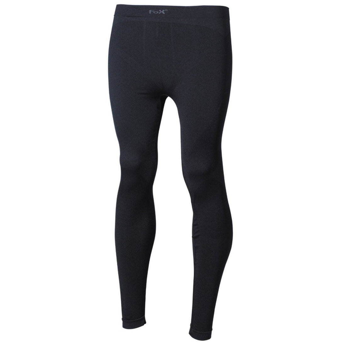 Mutande Termiche Fox Outdoor Tessuto Elasticizzato Traspirante Asciugatura Rapida Nero