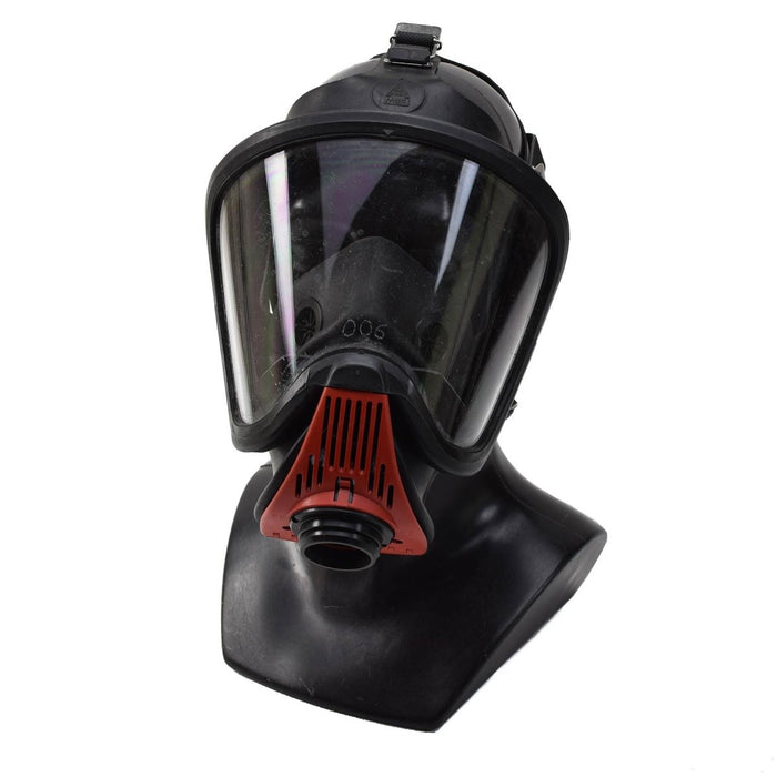 Maschera pieno facciale MSA Auer Ultra Elite Maschera antigas nera ad ampia visuale - GoMilitar