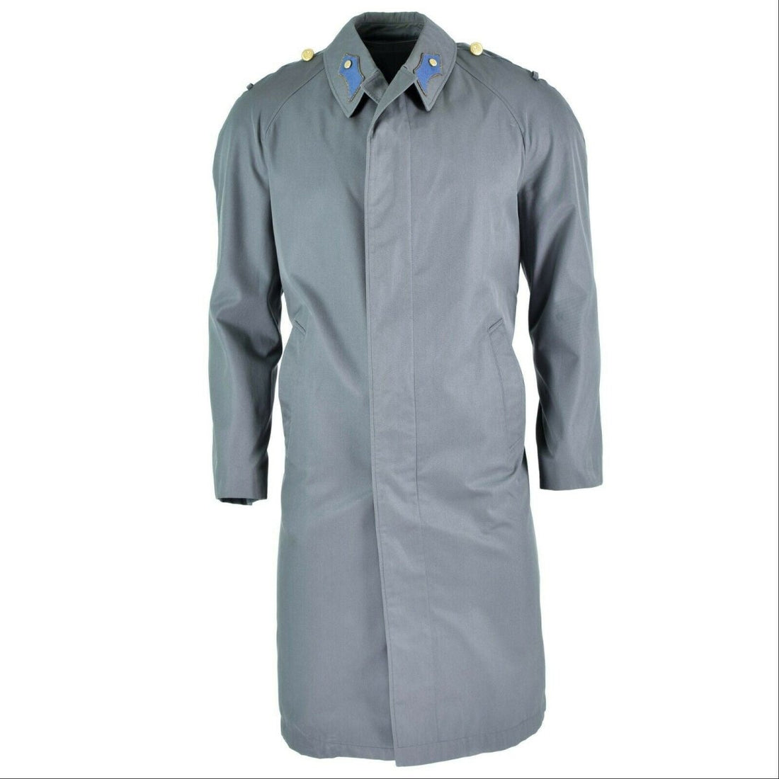 Guida Guida grigia del trench di cappotto dell'esercito austriaco autentico
