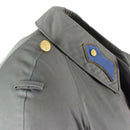 Genuine Austrian army coat trenchcoat military issue long grey jacket - GoMilitar