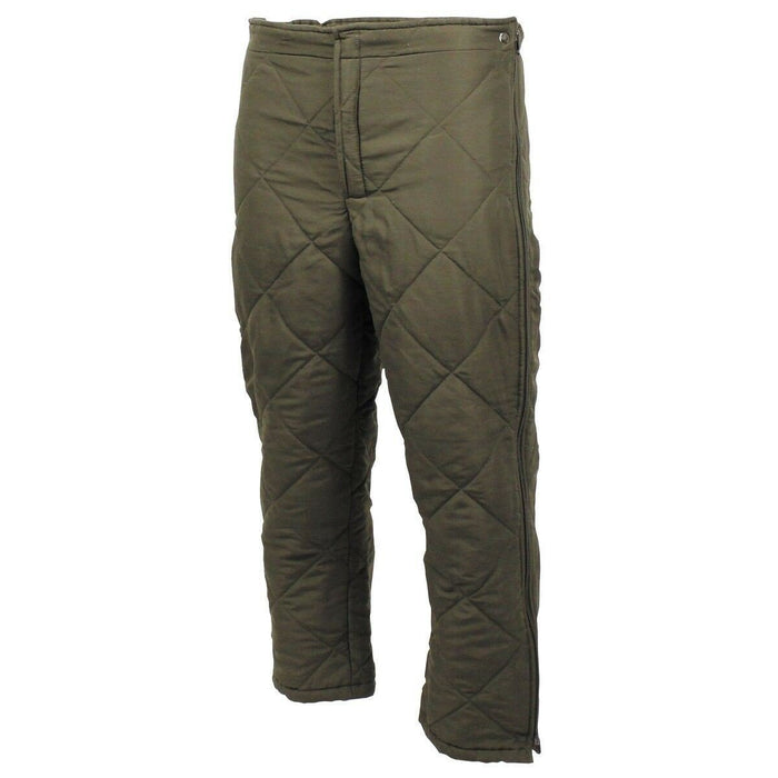 Fodere per pantaloni autentici dell'esercito austriaco Pantaloni termici più caldi e leggings verde oliva - GoMilitar