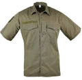 Shirt dell'esercito austriaco autentico M65 O.D Combattimento militare a maniche corte Olive BDU