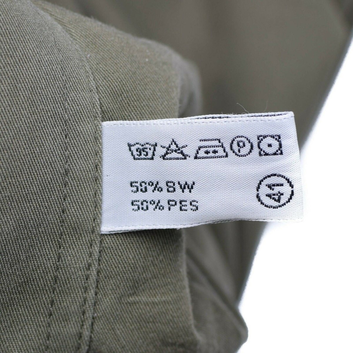 Shirt dell'esercito austriaco autentico M65 O.D Combattimento militare a maniche corte Olive BDU