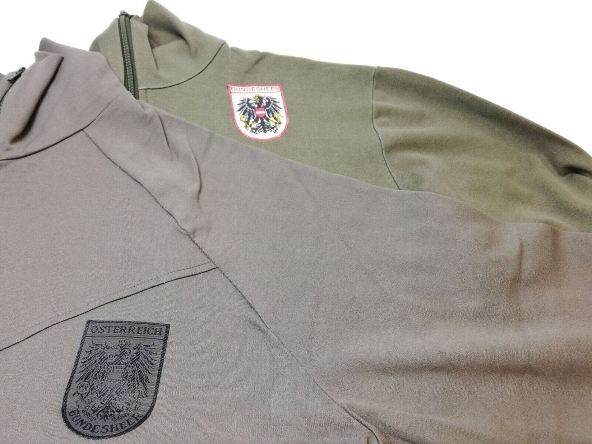 Autentica giacca da tracce dell'esercito austriaco Vintage sport militare
