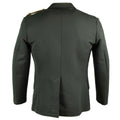 Giacca formale uniforme dell'esercito austriaco autentico problema militare grigio