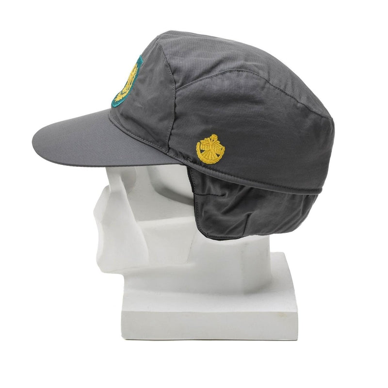Autentico militare austriaco grigio grigio gretex ad armonia copricapo pieghevole copricapo nuovo