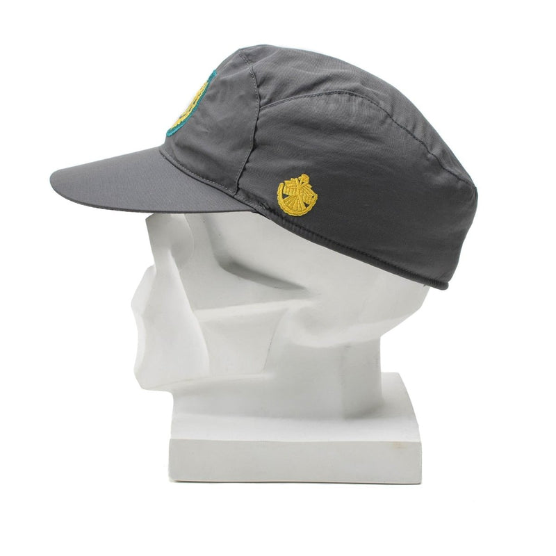 Autentico militare austriaco grigio grigio gretex ad armonia copricapo pieghevole copricapo nuovo