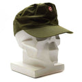 Autentiche truppe militari austriache Field Cap Cap Olive OD Austria Cappello da combattimento