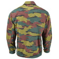Autentica camicia da combattimento dell'esercito belga camicia per camicetta strappata in surplus militare