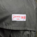 Guida vera campo dell'esercito belga m64 cotone militare impermeabile parka olive nuovo