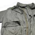 Guida vera campo dell'esercito belga m64 cotone militare impermeabile parka olive od