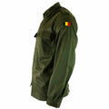 Guida vera giacca da campo dell'esercito belga BDU SHIRT OLIVE COMBATTO MILITARO NUOVO