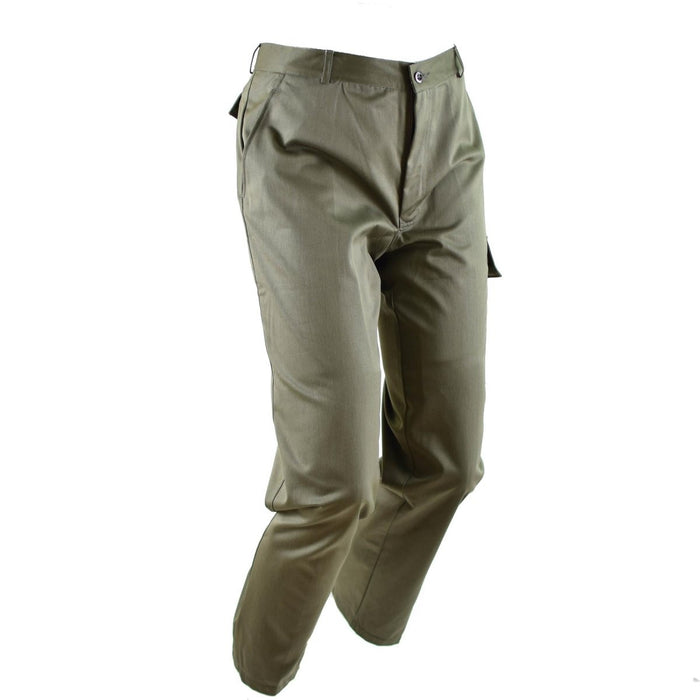 Pantaloni autentici del servizio dell'esercito belga Pantaloni foderati militari O.D Olive NOVITÀ - GoMilitar