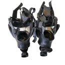 Two different Belgian military gas mask types that were used before Panorama respirators