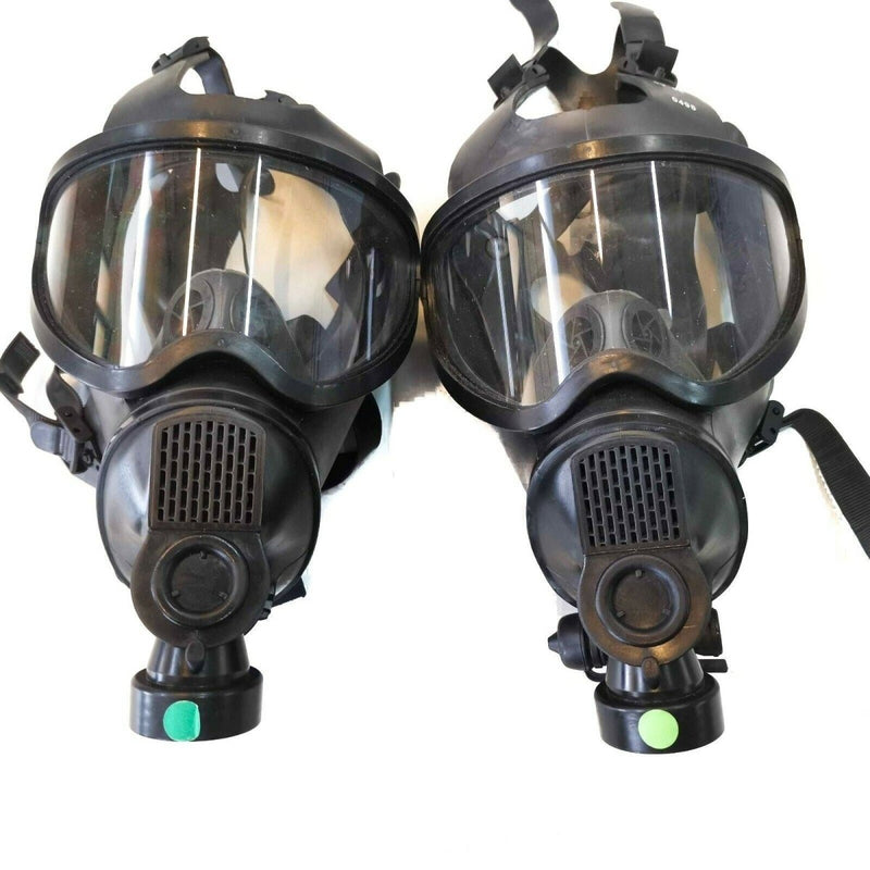 Maschera gas belga genuina Panorama del respiratore a protezione a faccia piena