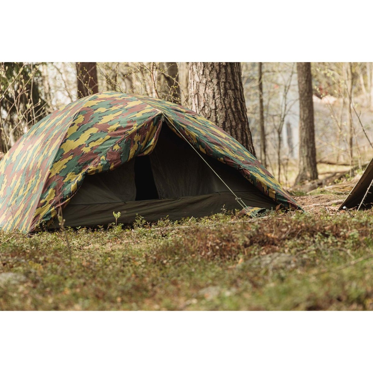 Tenda per due persone militari verili Belgia Impiapro prova impermeabile Tabernacolo