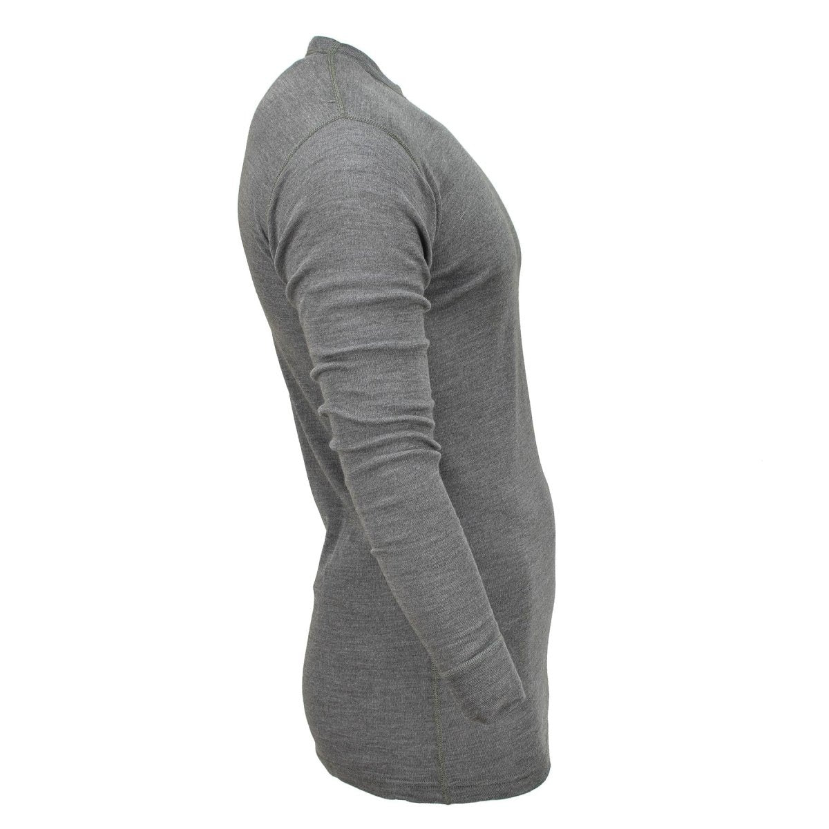 Genuina maglietta militare belga Maglie grigia termica camicie fiamma resistono nuove