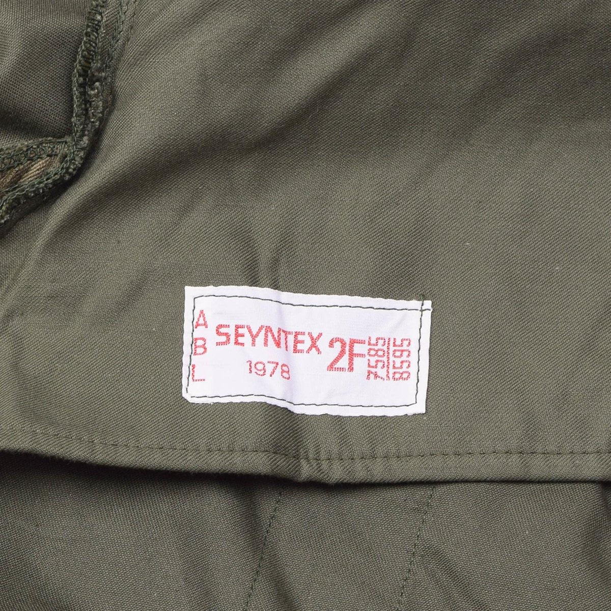 Guida militare Belgium Guida truppe di campo di oliva bdu con cappuccio parka vintage nuovo