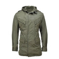 Guida militare Belgium Guida truppe di campo di oliva bdu con cappuccio parka vintage nuovo