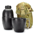 Autentica tazza da mensa dell'esercito britannico, bottiglia d'acqua Osprey MK IV, custodia militare