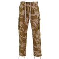 Genidi pantaloni da combattimento dell'esercito britannico DPM Desert pantaloni Ripstop Fire Ritardo nuovo