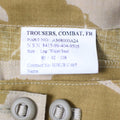 Genidi pantaloni da combattimento dell'esercito britannico DPM Desert pantaloni Ripstop Fire Ritardo nuovo