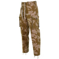Genidi pantaloni da combattimento dell'esercito britannico DPM Desert pantaloni Ripstop Fire Ritardo nuovo