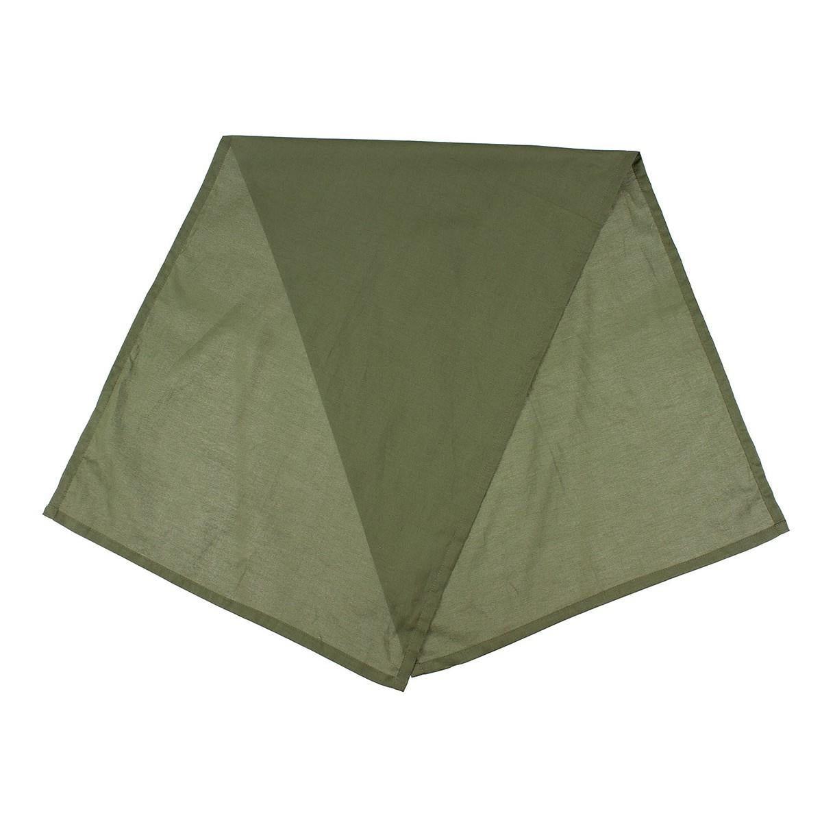 Autentico Desert British Desert Scarf Green Bandana Headwrap 105x40cm 41 "x16" Nuovo