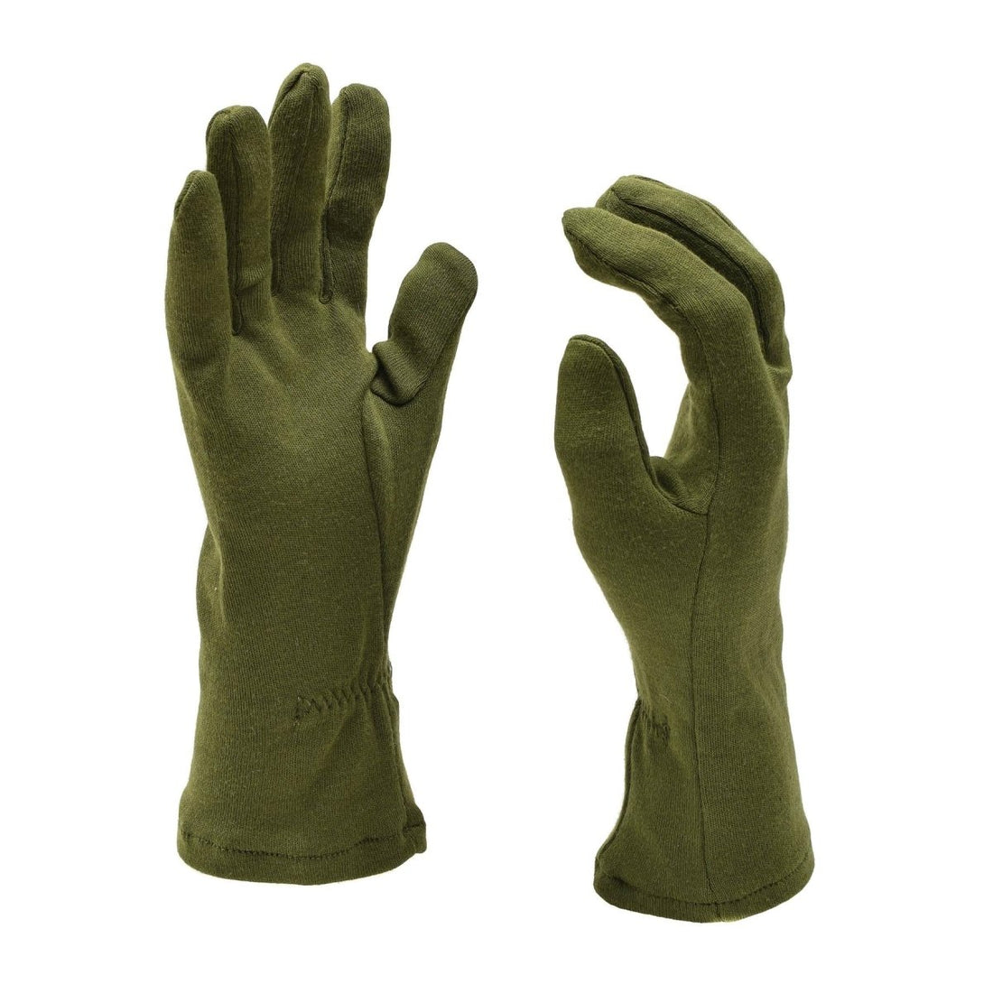 Guidi guanti dell'esercito britannico scaldini a mano olive guanti in fibra resistenti al fuoco Nuovi