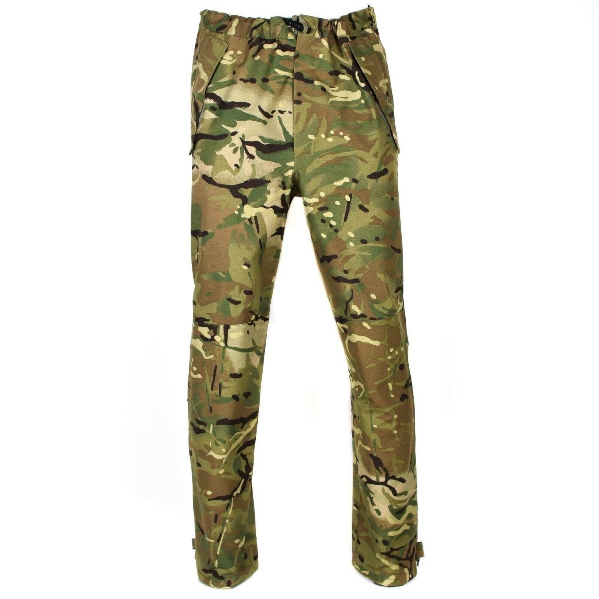 Combattimento militare dell'esercito britannico MVP MTP Pantaloni pioggia di pioggia Goretex impermeabile