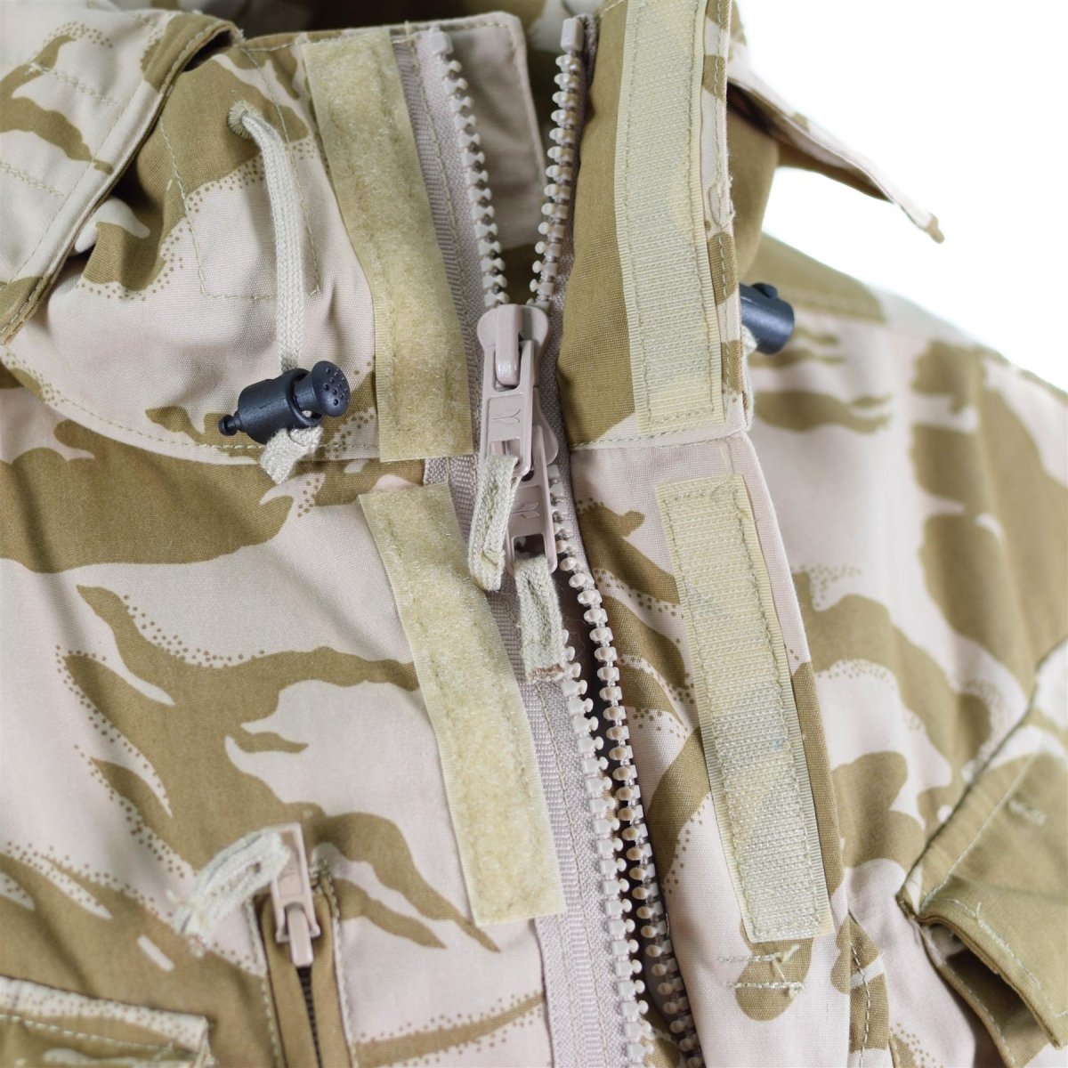 Genuino esercito britannico Parka DPM Deserto Camo Smock Giacca anticarro Problema militare