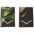 Autentica spalla dell'esercito britannico spalle stoffa lance corporale dmp camo