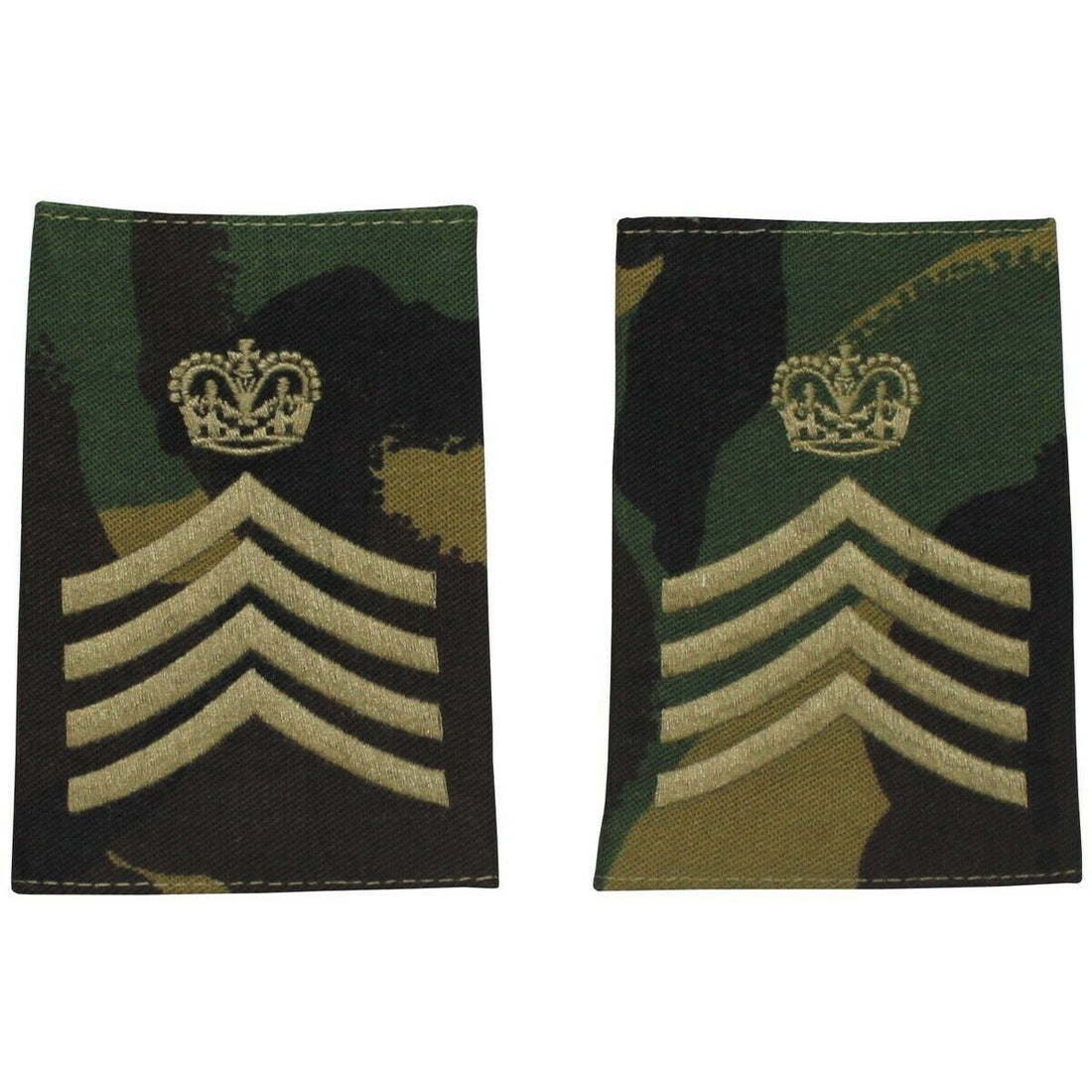 Genuini spalle dell'esercito britannico tessuti importanti insegne militari dpm camo