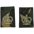 Autentica spalla dell'esercito britannico Stato di stoffa del sergente Major Military Insignia DPM