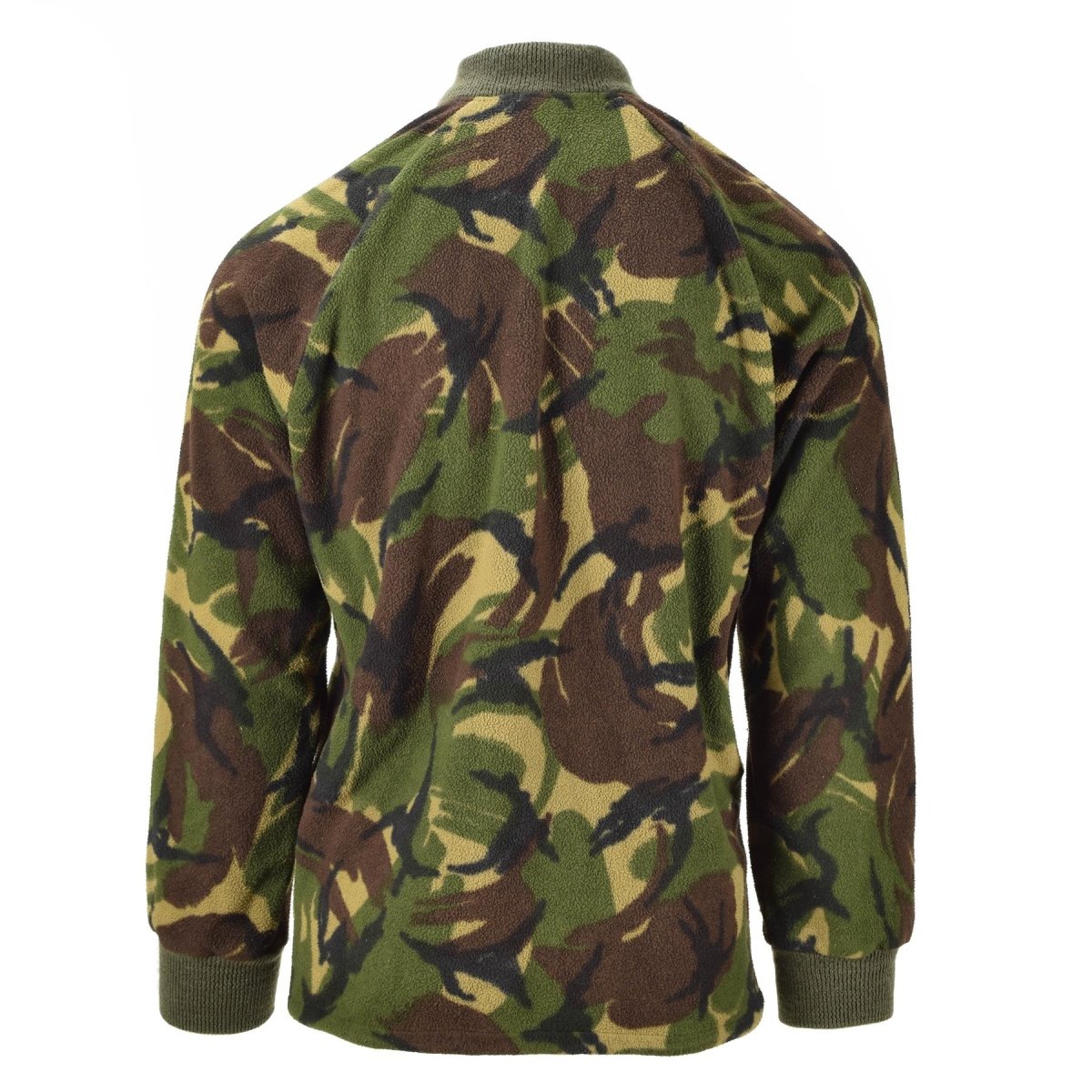 Guida vera British Cardigan Army Termal Fleece DPM Camo Jumper Men Zip-up