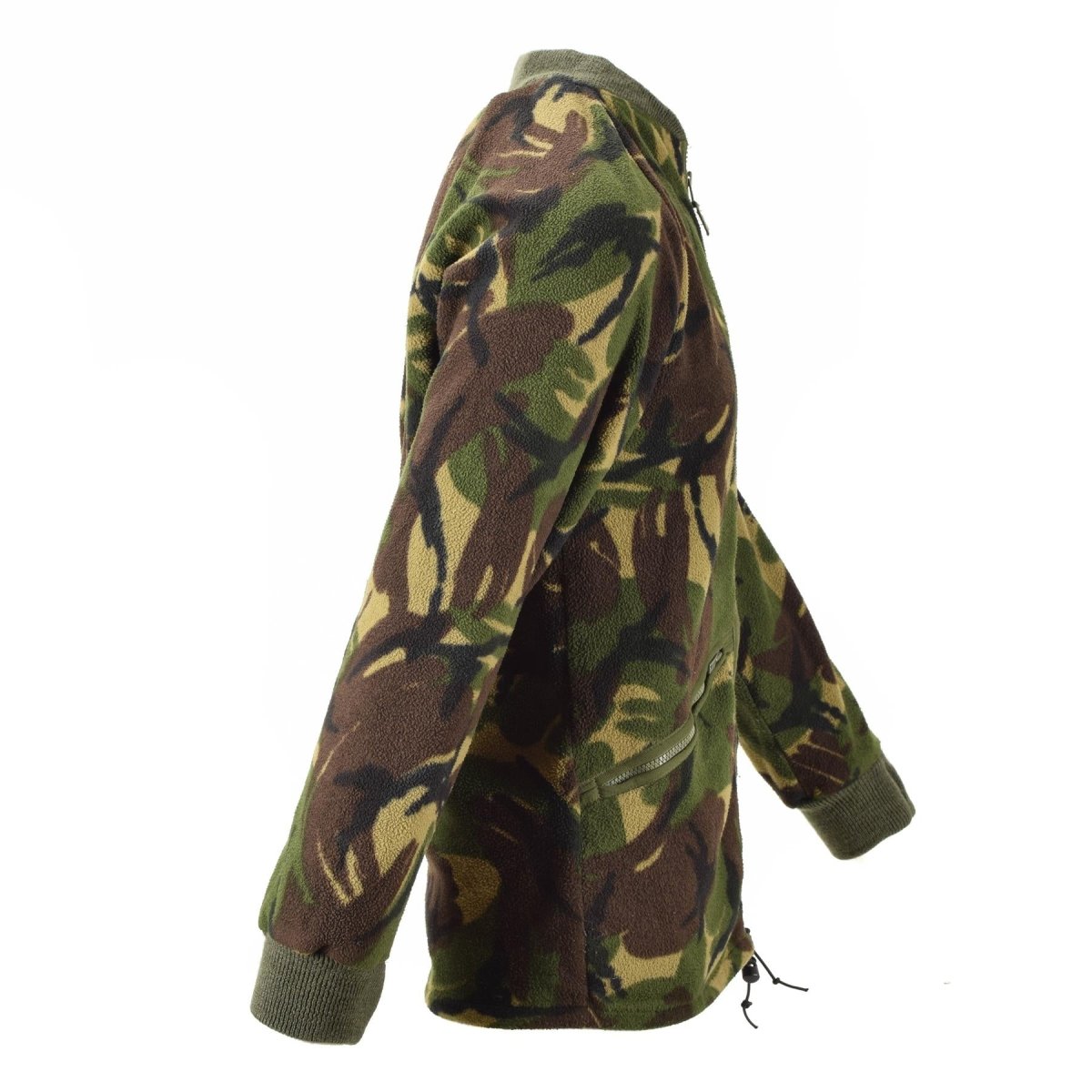 Guida vera British Cardigan Army Termal Fleece DPM Camo Jumper Men Zip-up