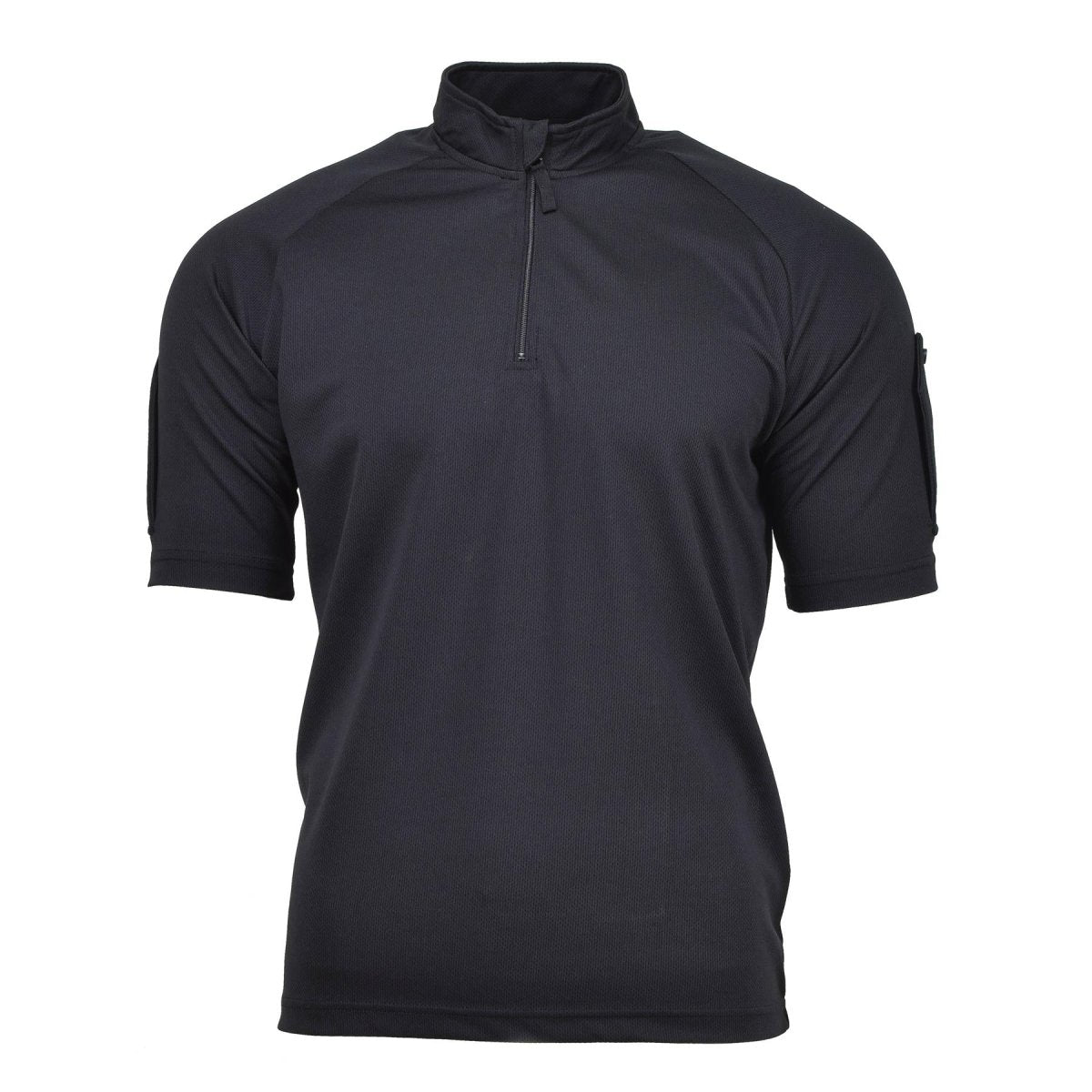 T-shirt della polizia funzionale britannica vera maglietta nera traspirabile