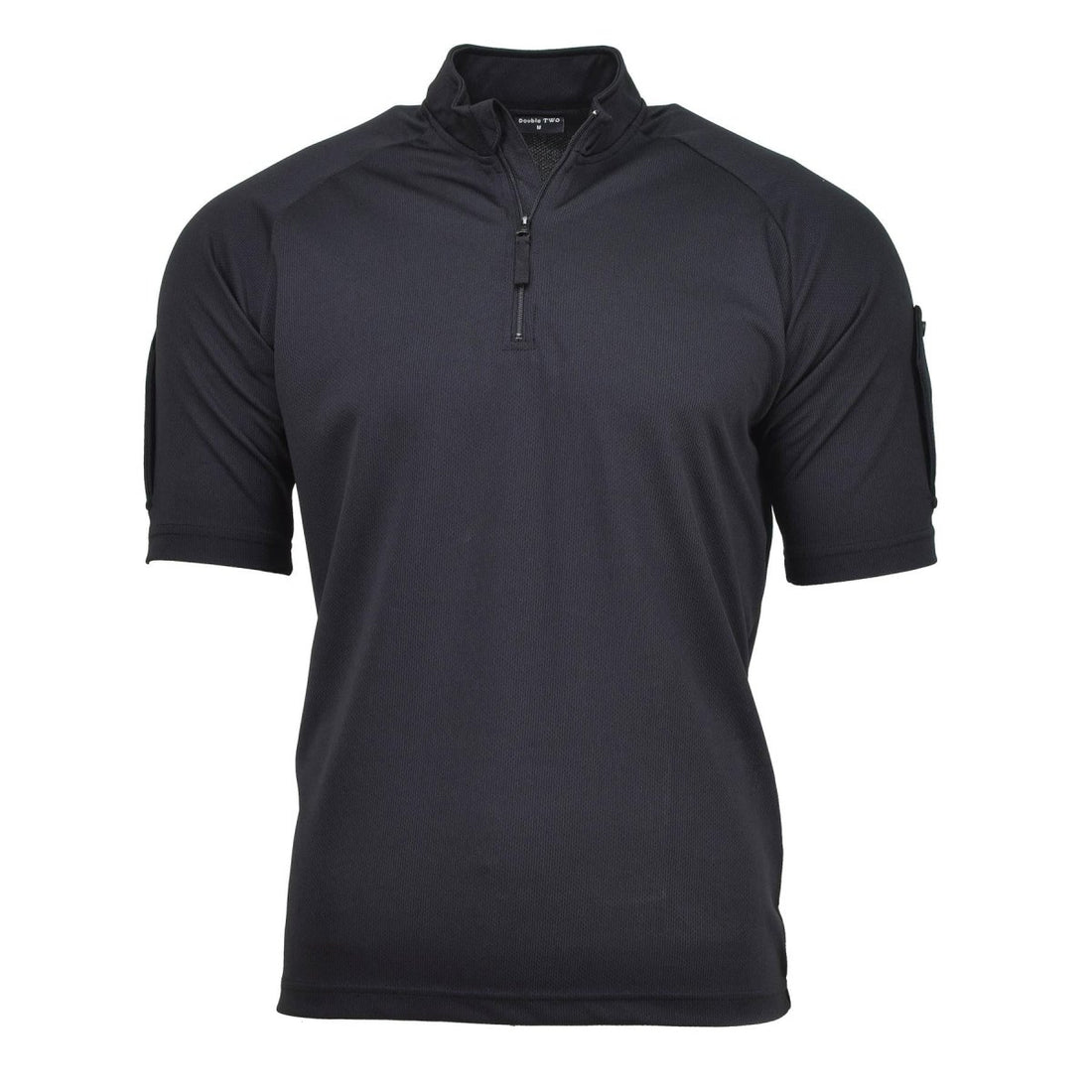 T-shirt della polizia funzionale britannica vera maglietta nera traspirabile