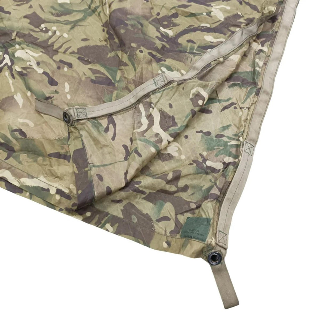 Rifugio militare britannico autentico Basha Taurpaulin impermeabile MTP mimetico