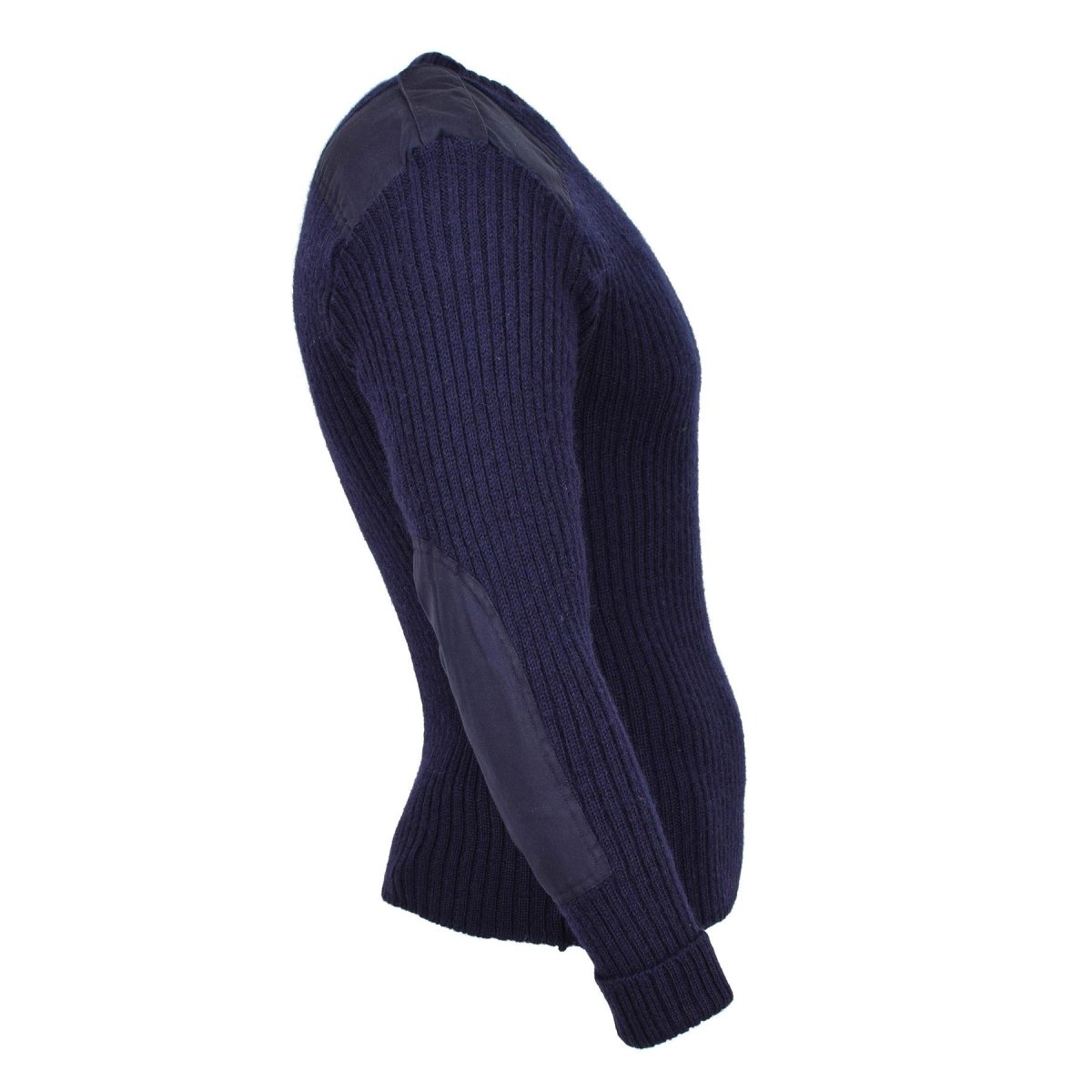Genuino maglione di maglione per jumper bodywarmer blu blu britannico