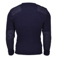 Genuino maglione di maglione per jumper bodywarmer blu blu britannico