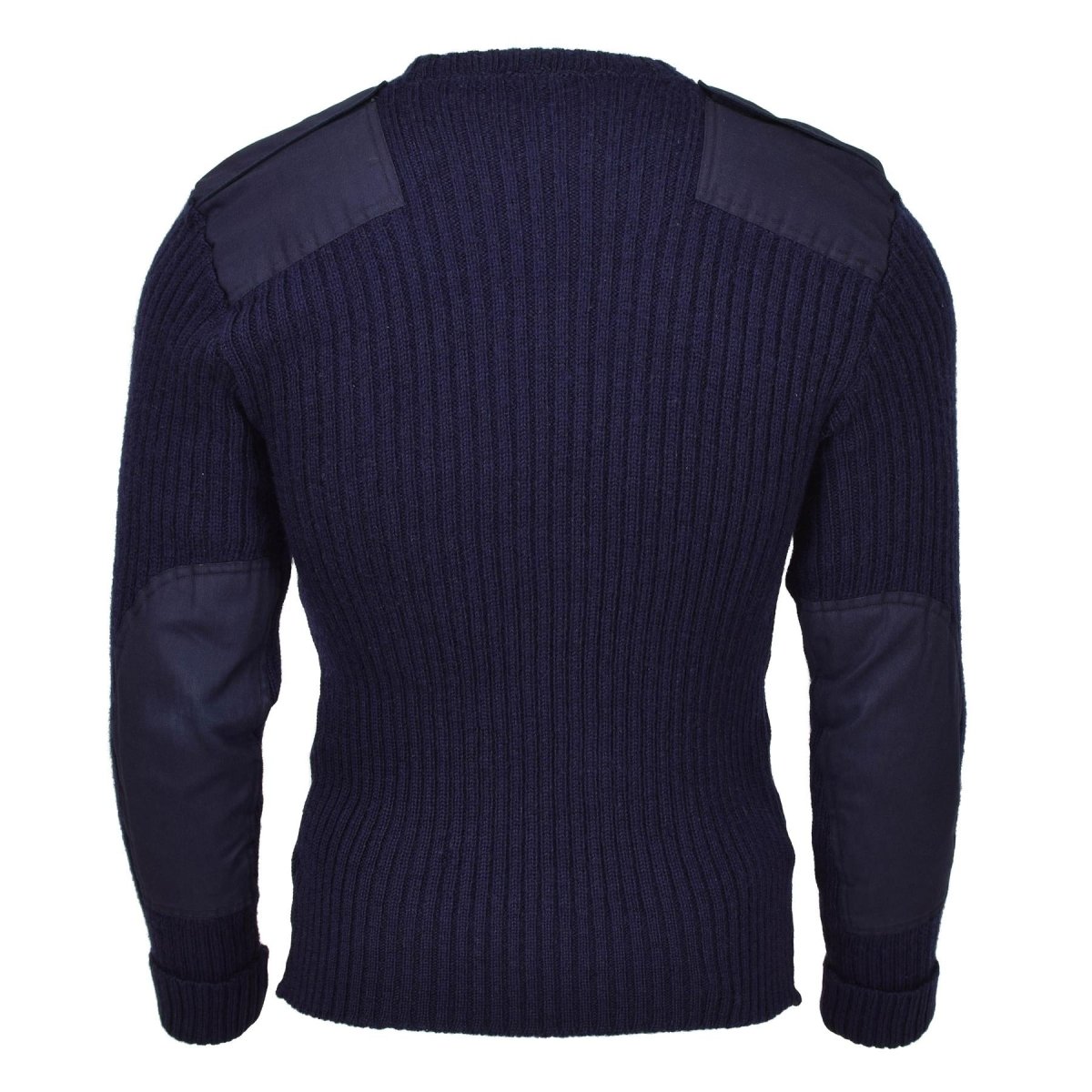 Genuino maglione di maglione per jumper bodywarmer blu blu britannico
