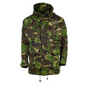 Guida vera e propria giacca da combattimento militare britannico con cappuccio con cappuccio DPM Camo