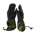 Autentici guanti di palma di pelle militare britannica dpm camuflage guanti ripstop