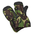 Autentici guanti di palma di pelle militare britannica dpm camuflage guanti ripstop