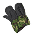 Autentici guanti di palma di pelle militare britannica dpm camuflage guanti ripstop