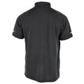 T-shirt della polizia britannica vera nero traspirante con zip gust a zip