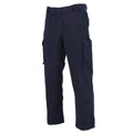 Cantaloni di polizia britannici autentici pantaloni blu uniformi surplus militare leggero