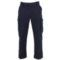 Cantaloni di polizia britannici autentici pantaloni blu uniformi surplus militare leggero