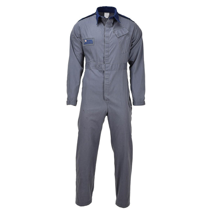 Tuta da uomo autentica uniforme da caldaia della Royal Air Force britannica blu - GoMilitar